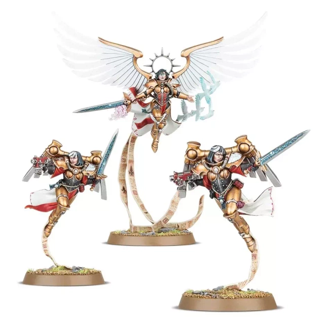 Warhammer 40000: Adepta Sororitas Celestine, the Living Saint