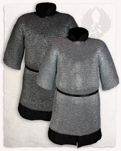 John Chain Mail Flat Ring - Blank