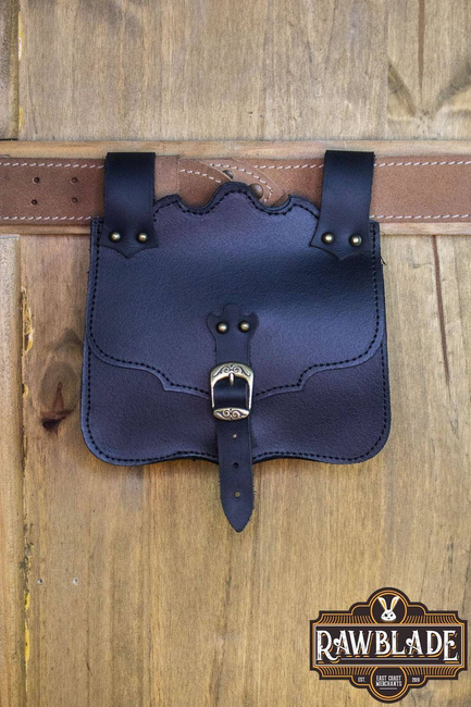 Hakoon Leather Bag - Black