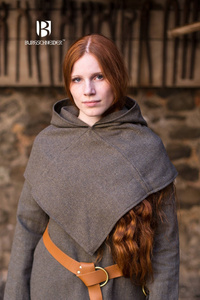 Skjoldehamn Gugel Knud Herringbone - Olive/Grey