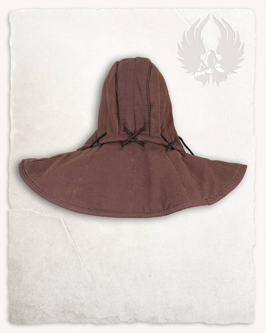 Aulber Padded Collar with Coif Canvas - Brown