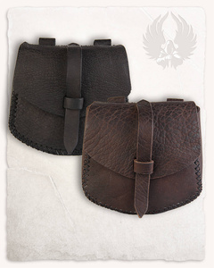 Louis Belt Bag Large Brown - skórzana kaletka