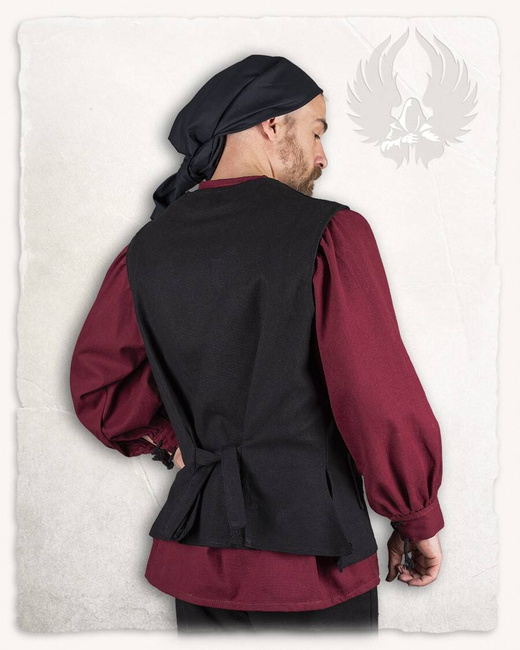 Fletcher Vest Black - kamizelka płócienna