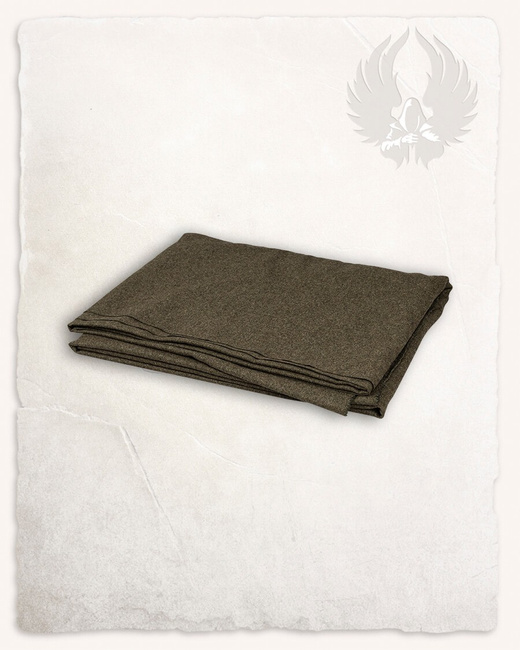 Wool fabric 380g/m² - Olive - tkanina wełniana