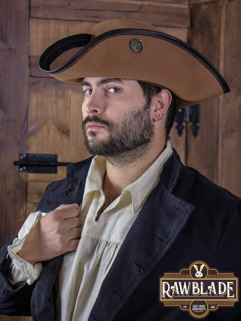 Three Doublons Tricorne - Light Brown