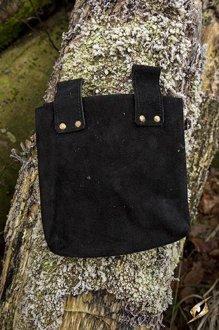 Leatherbag Thin - Black - L