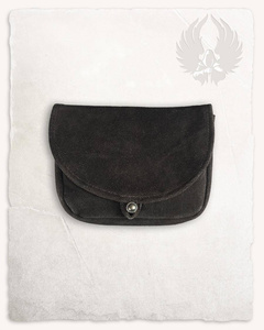 Rickar Belt Bag Big Brown - zamszowa duża kaletka