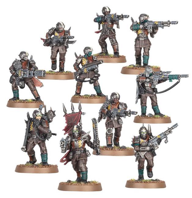 Warhammer 40000: Chaos Space Marines Traitor Guardsmen Squad