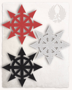 Chaos Star Patch - Red