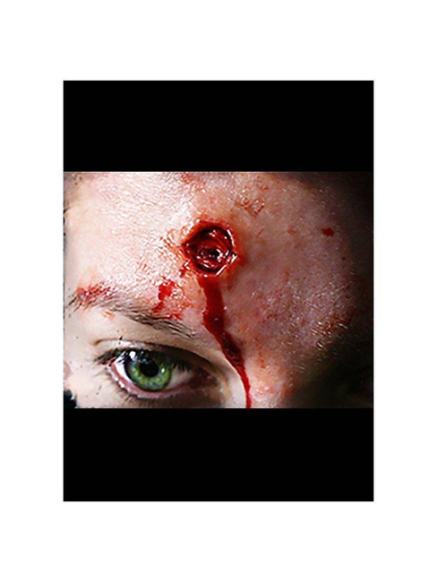 Capped 3D FX Transfers - tatuaż 3D, rana o regularnych brzegach