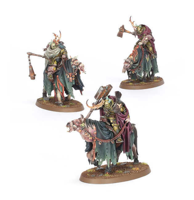 Age of Sigmar: Maggotkin of Nurgle Sloven Knights [3 modele]