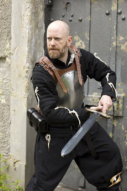 Torso Armour Merc - Polished Steel