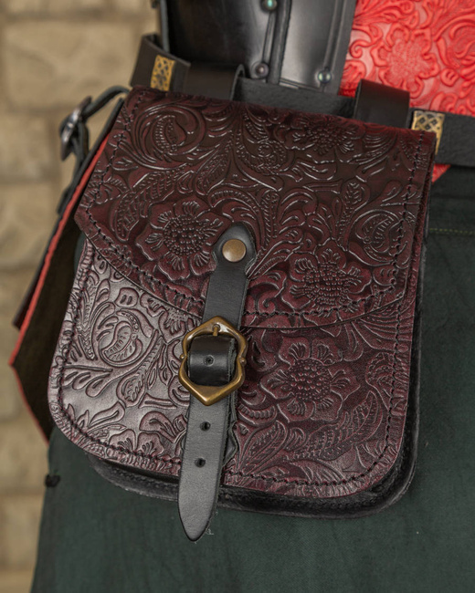 Beatrice Belt Bag Floral - Red