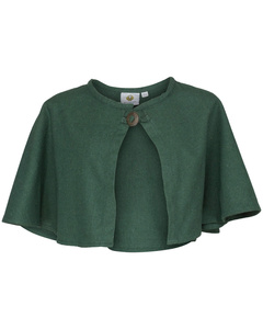 Bron Pelerine Canvas Green - krótka peleryna