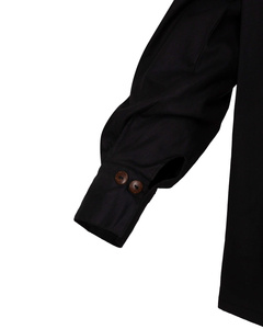 Lucious - Black - koszula bawełniana