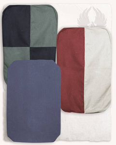 Berengar shield cover - Blue/Natural