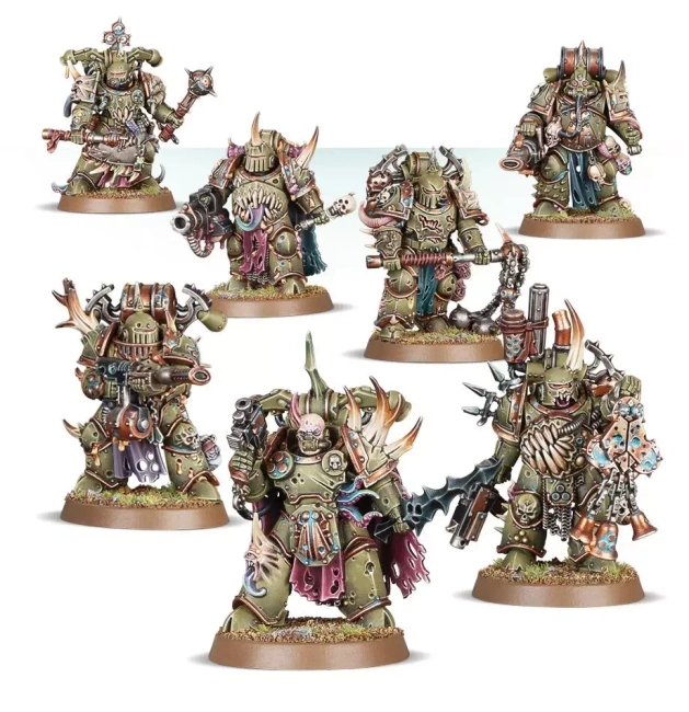 Warhammer 40000: Death Guard Plague Marines