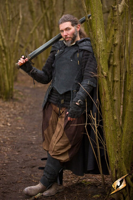 Ranger Armour Suede Set - Black