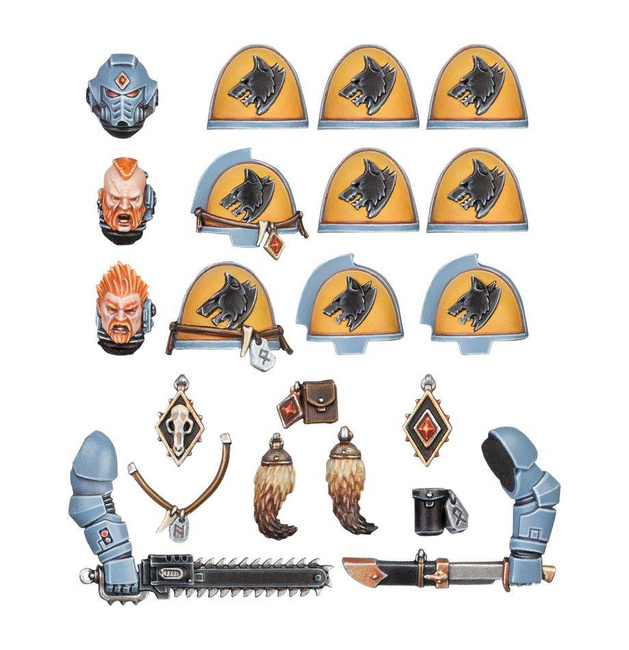 Warhammer 40000: Space Wolves Primaris Upgrades