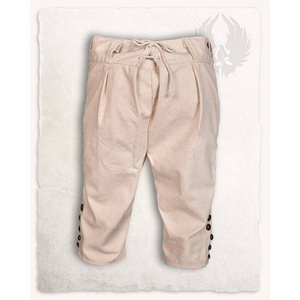 Franklin Shorts Cream - płócienne spodnie