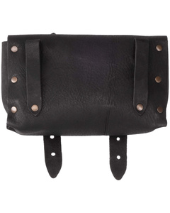Herreria belt bag - Black - skórzana kaletka