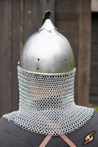 Persian Helmet - Polished Steel