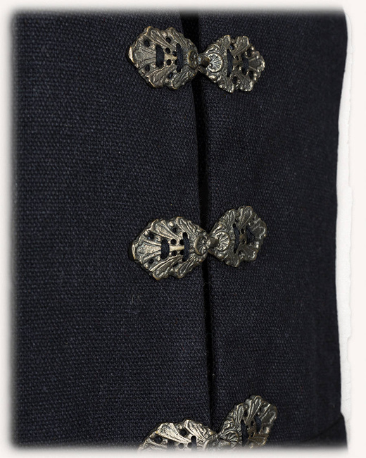 Geoffrey Doublet Canvas Black - płócienny dublet