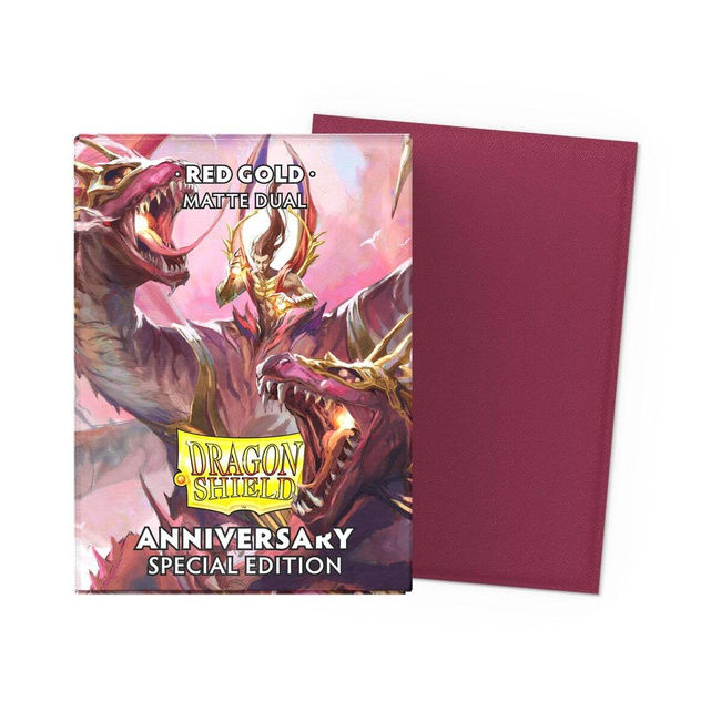 Dragon Shield: Matte Dual – Red/Gold Special Edition