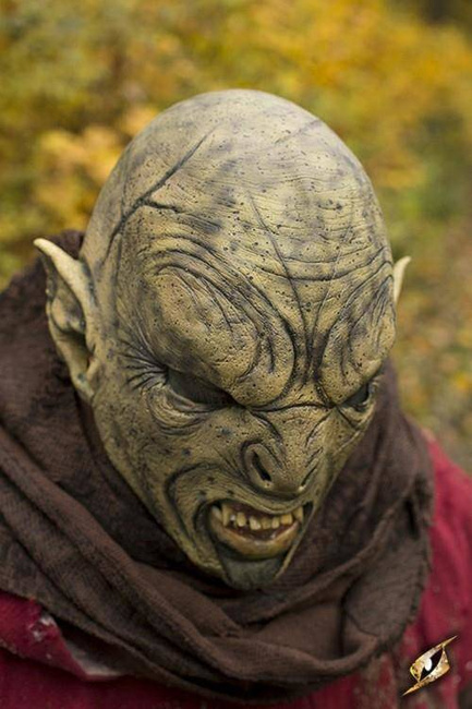 Carnal Orc - Brown / maska lateksowa Ork