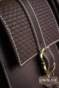 Valiant Double belt Bag - Brown