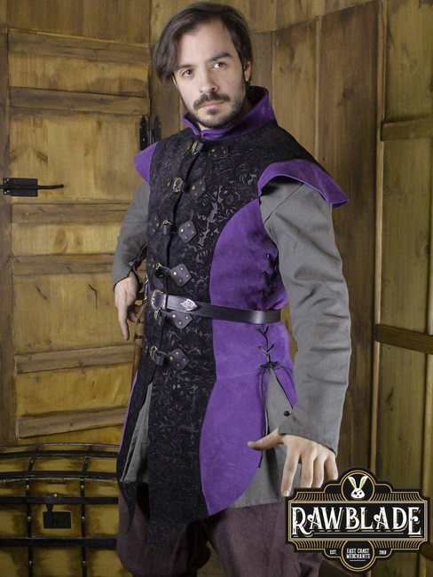 Yalon Long Jerkin Deluxe - Purple