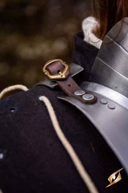 Landsknecht Gorget - Steel - obojczyk landsknechta