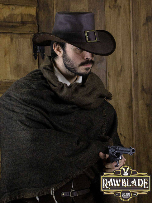 Solomon Kane hat - Brown