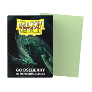 Koszulki na karty Dragon Shield: Matte Dual - Goosberry (100 szt.)