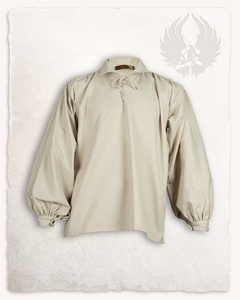 Jonathan Shirt - Cream - koszula bawełniana