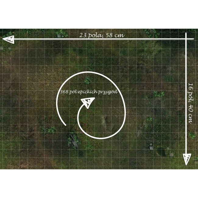 Księga RPG A3 - siatka kwadratów