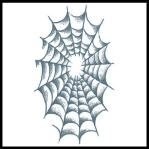 Web Prison Tattoo - tatuaż tymczasowy