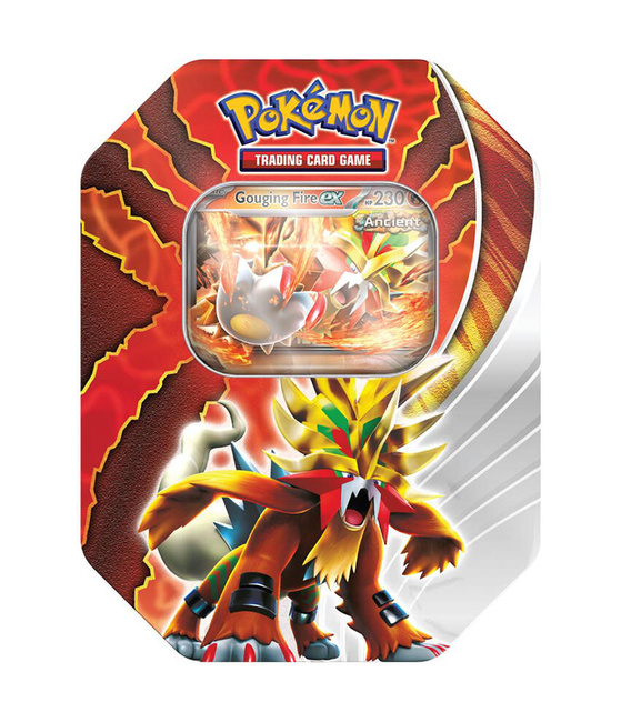 Pokémon TCG: Paradox Destinies Ex Tin - Gouging Fire ex