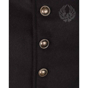 Peary Jacket Wool Black - wełniana kurtka