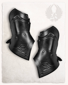 Sulla Leather Mittens 2ND ED - Black
