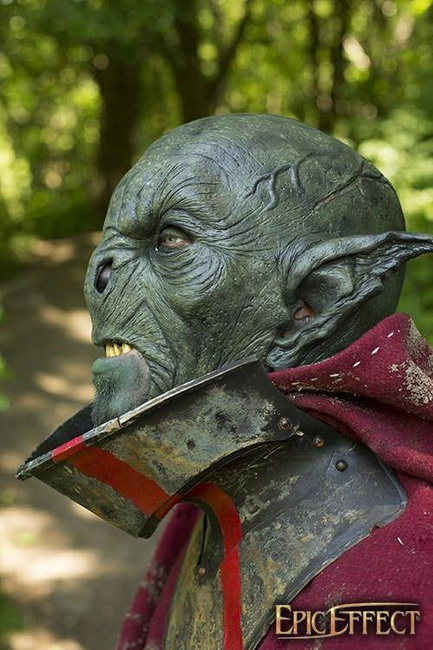 Feral Orc - Green / maska lateksowa Ork
