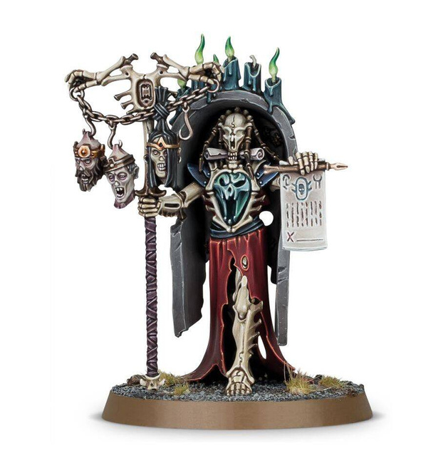 Age of Sigmar: Ossiarch Bonereapers Vokmortian, Master of the Bone-tithe