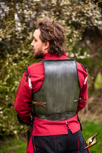 Landsknecht Cuirass - Epic Dark - napierśnik landsknechta