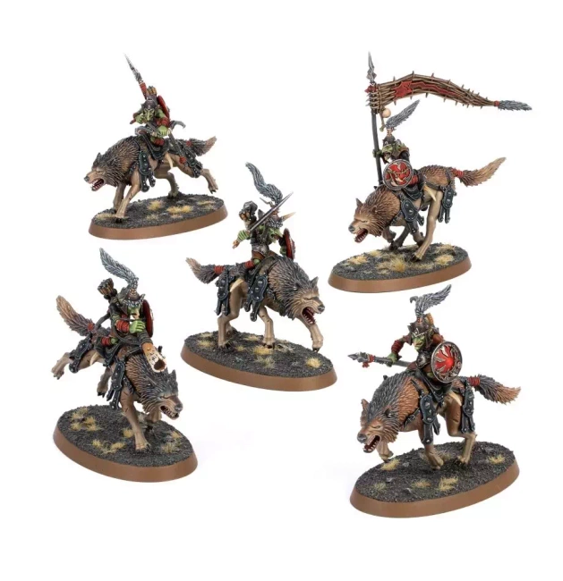 Age of Sigmar: Snarlfang Riders