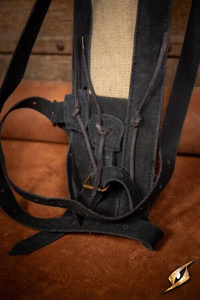 Imperial Quiver - Suede - Black- Kołczan do strzał larpowych
