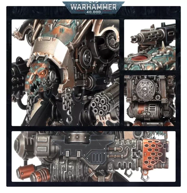 Warhammer 40000: Chaos Knights War Dogs