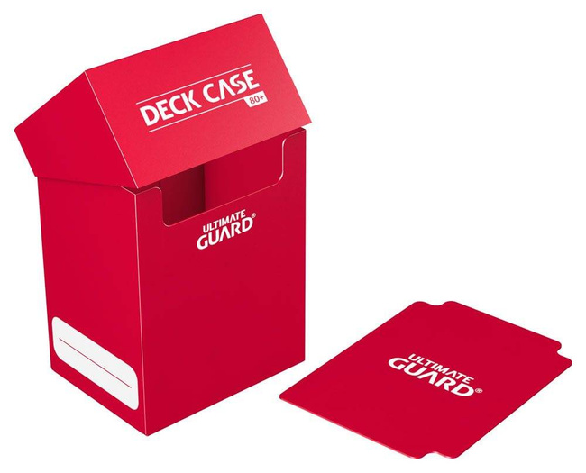 UG Deck Case 80+ Standard Size Red