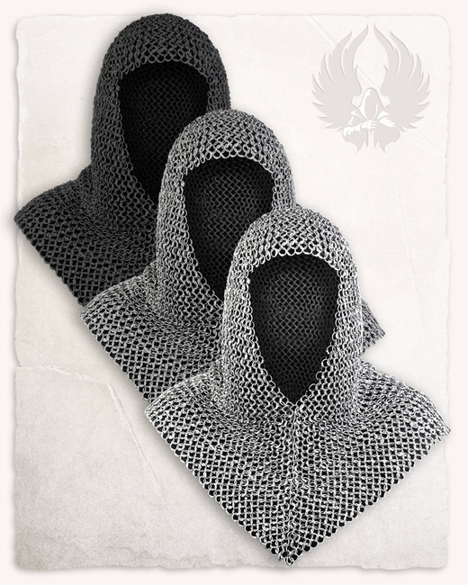 Richard Chain Coif Riveted - Browned