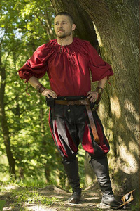 Undershirt - Dark Red