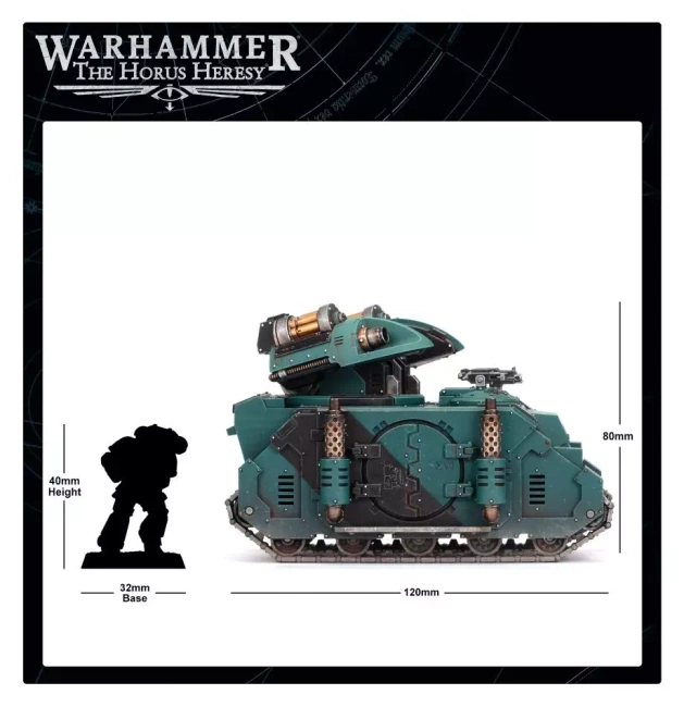 Warhammer The Horus Heresy: Scorpius Missile Tank